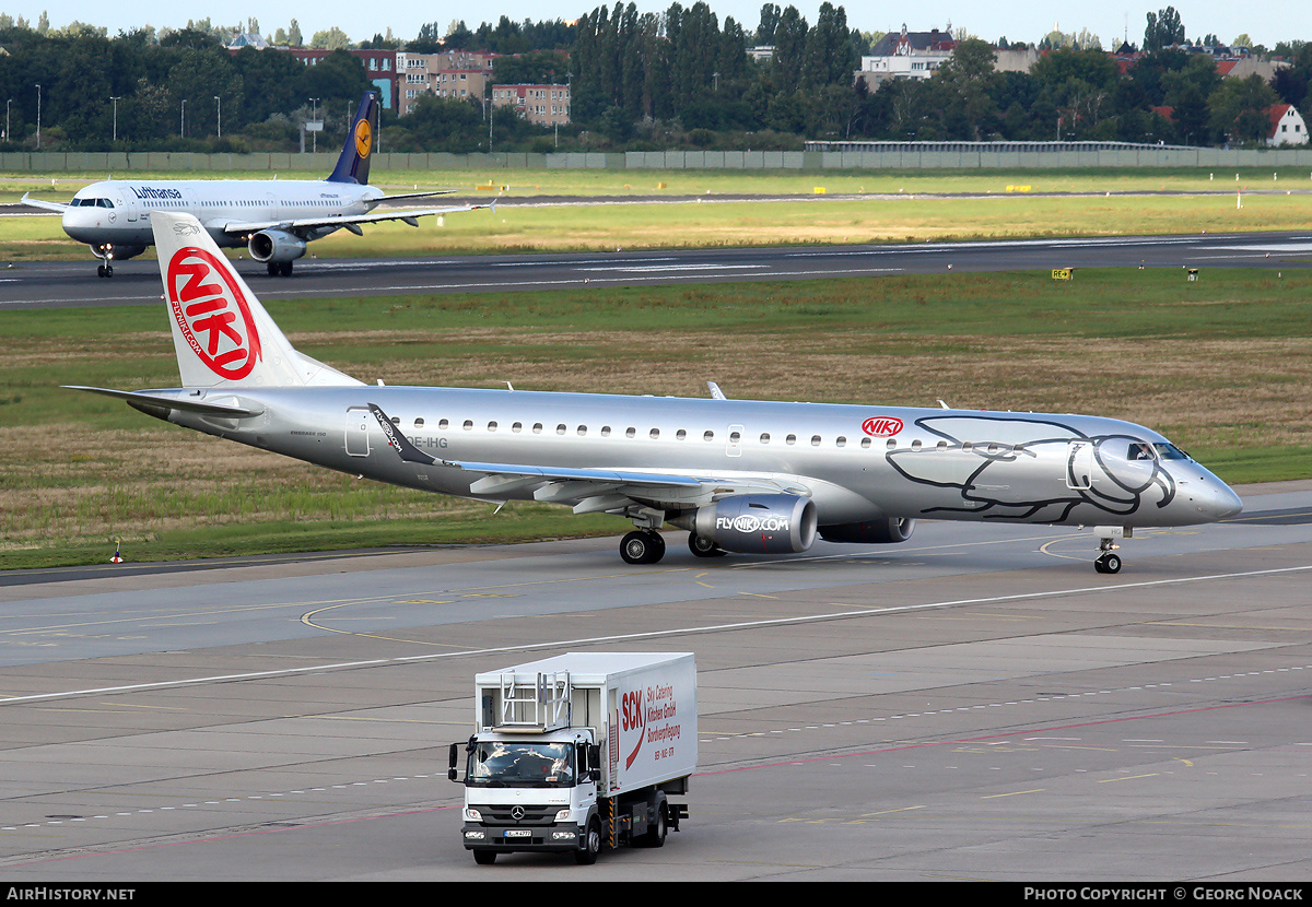 Aircraft Photo of OE-IHG | Embraer 190LR (ERJ-190-100LR) | Niki | AirHistory.net #39680