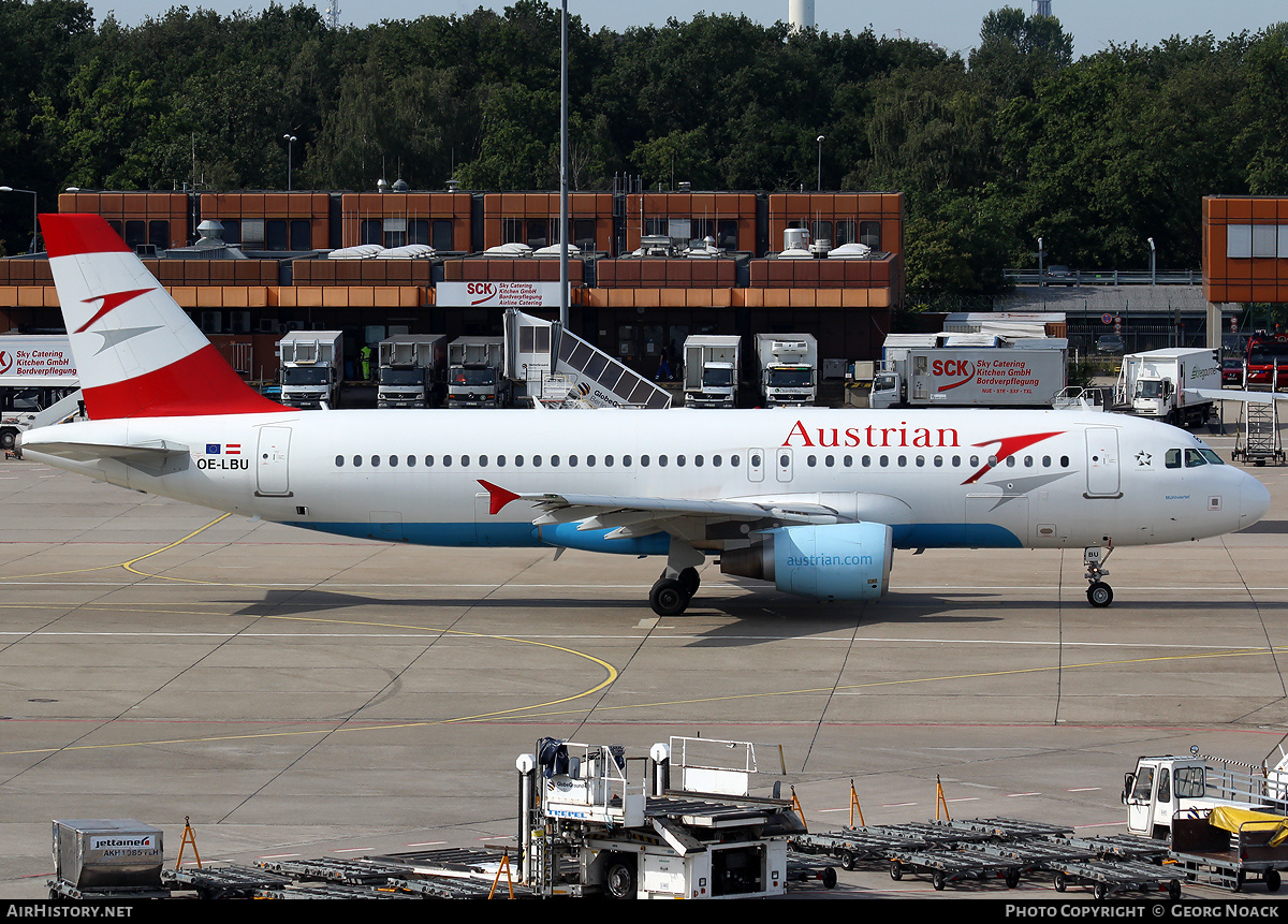 Aircraft Photo of OE-LBU | Airbus A320-214 | Austrian Airlines | AirHistory.net #39685