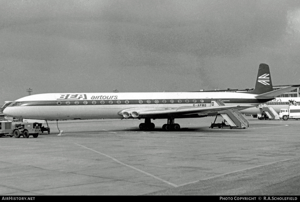 Aircraft Photo of G-APMD | De Havilland D.H. 106 Comet 4B | BEA Airtours - British European Airways | AirHistory.net #39687