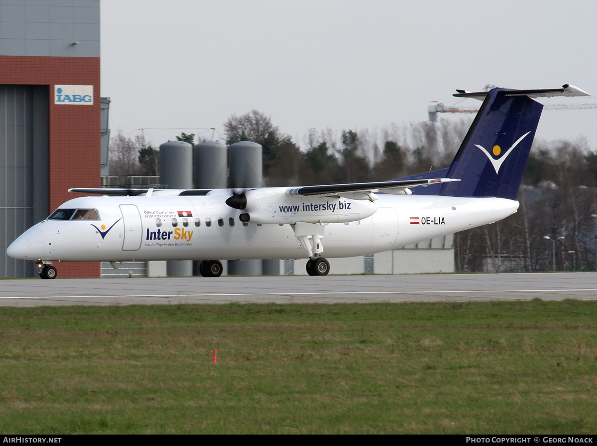Aircraft Photo of OE-LIA | Bombardier DHC-8-311Q Dash 8 | InterSky | AirHistory.net #39691