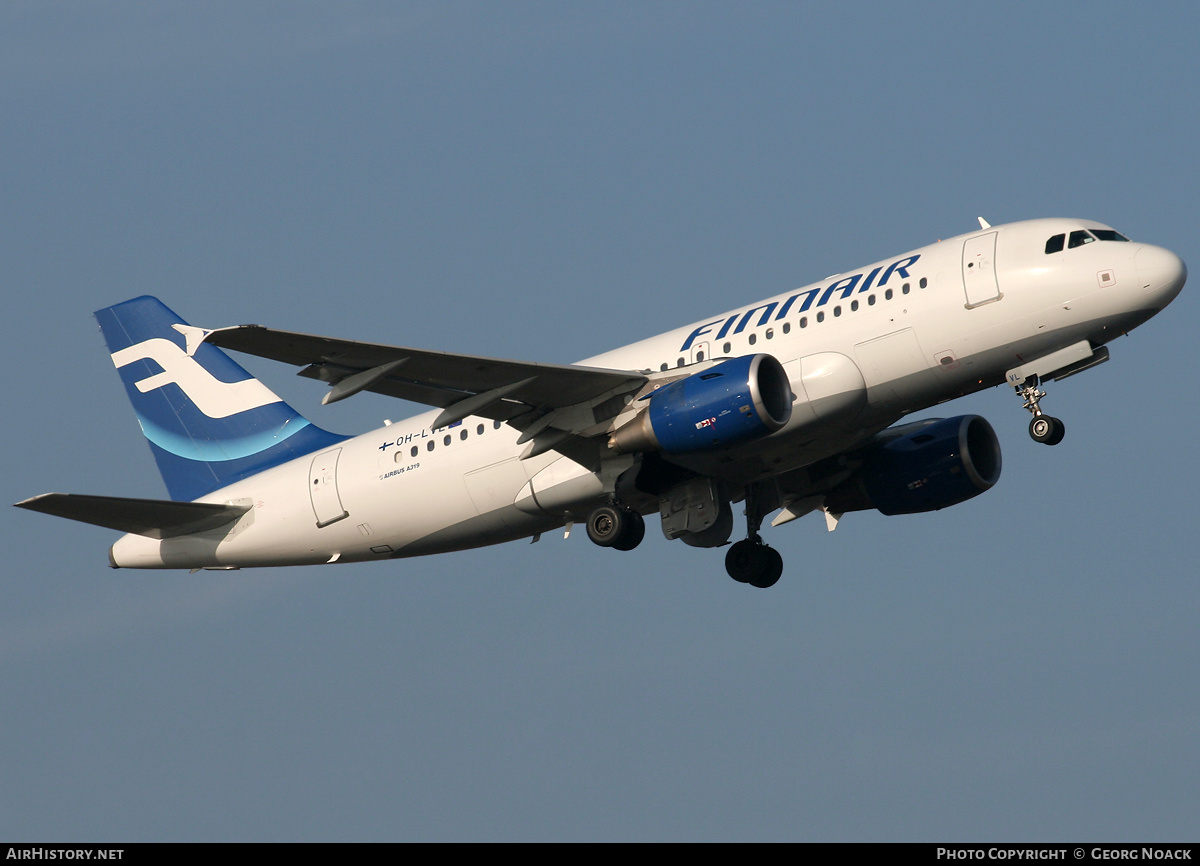 Aircraft Photo of OH-LVL | Airbus A319-112 | Finnair | AirHistory.net #39715