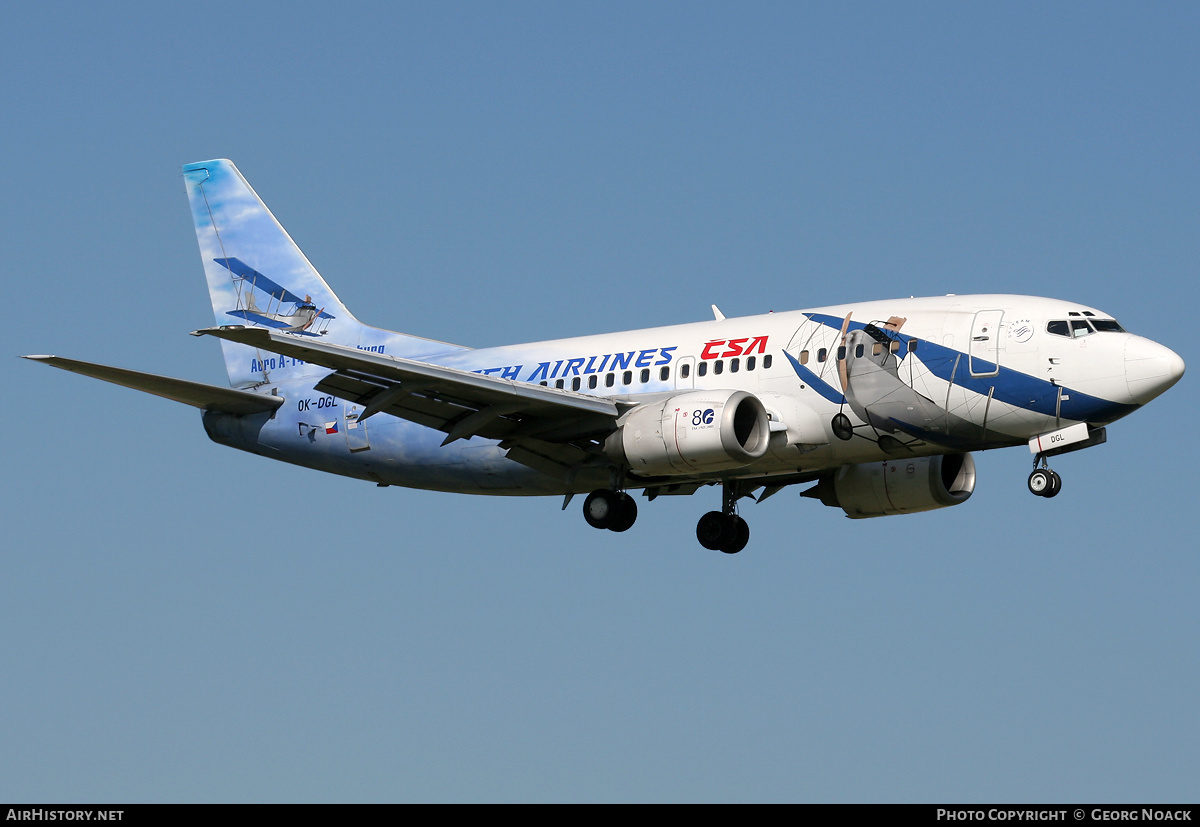 Aircraft Photo of OK-DGL | Boeing 737-55S | ČSA - Czech Airlines | AirHistory.net #39718