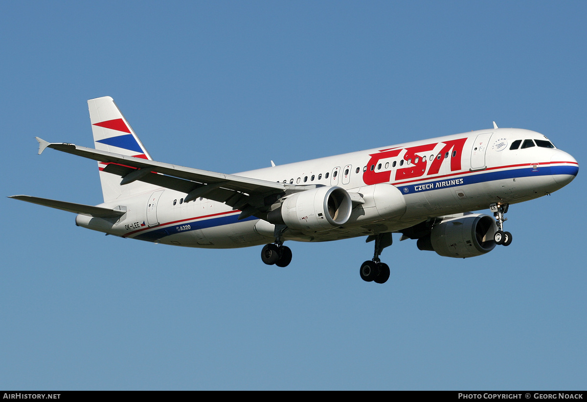 Aircraft Photo of OK-LEE | Airbus A320-214 | ČSA - Czech Airlines | AirHistory.net #39733