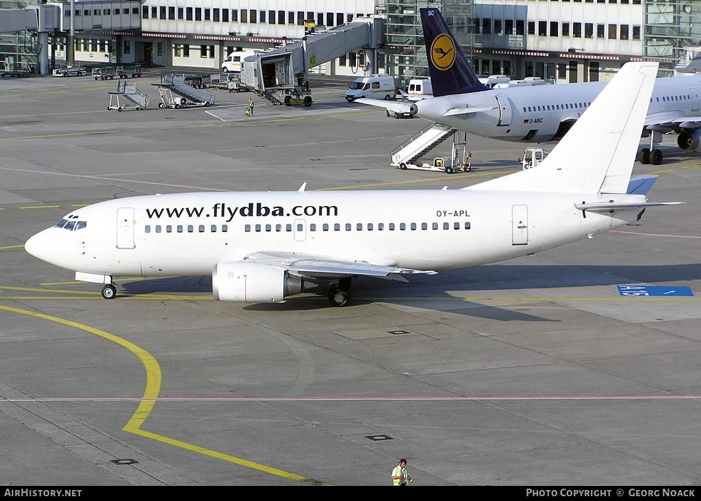 Aircraft Photo of OY-APL | Boeing 737-5L9 | DBA - Deutsche BA | AirHistory.net #39778