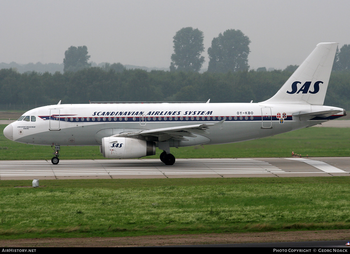 Aircraft Photo of OY-KBO | Airbus A319-132 | Scandinavian Airlines - SAS | Scandinavian Airlines System - SAS | AirHistory.net #39781