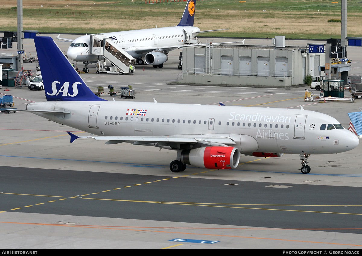 Aircraft Photo of OY-KBP | Airbus A319-132 | Scandinavian Airlines - SAS | AirHistory.net #39783
