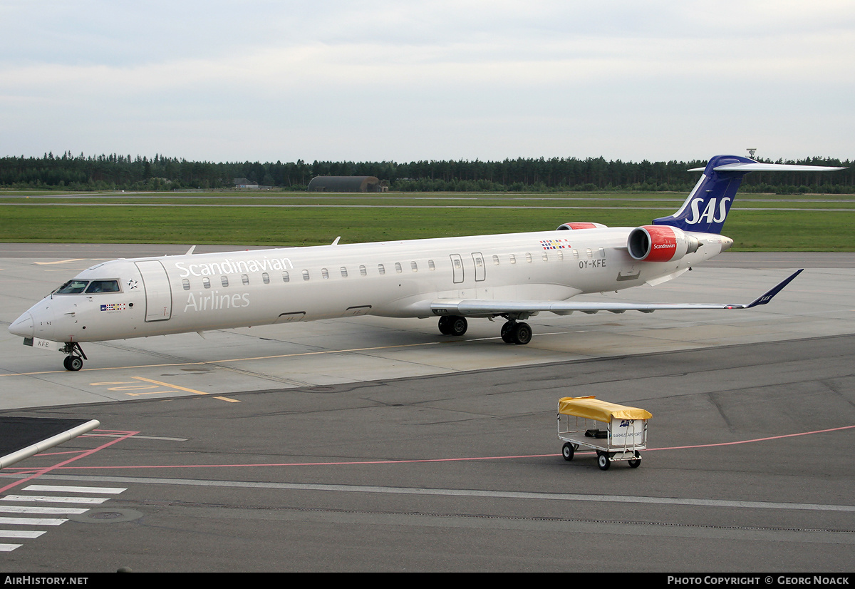 Aircraft Photo of OY-KFE | Bombardier CRJ-900ER NG (CL-600-2D24) | Scandinavian Airlines - SAS | AirHistory.net #39784