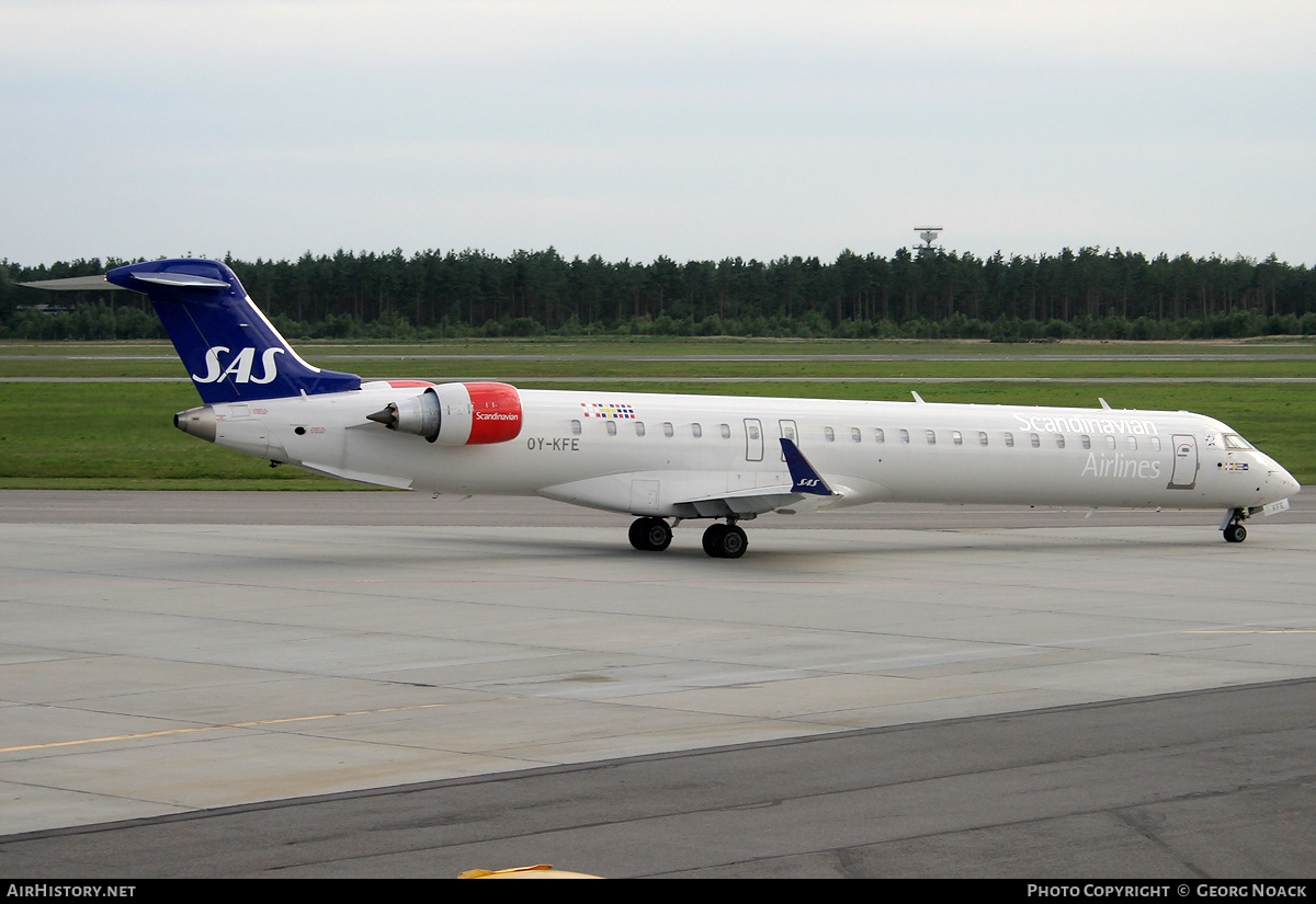 Aircraft Photo of OY-KFE | Bombardier CRJ-900ER NG (CL-600-2D24) | Scandinavian Airlines - SAS | AirHistory.net #39786