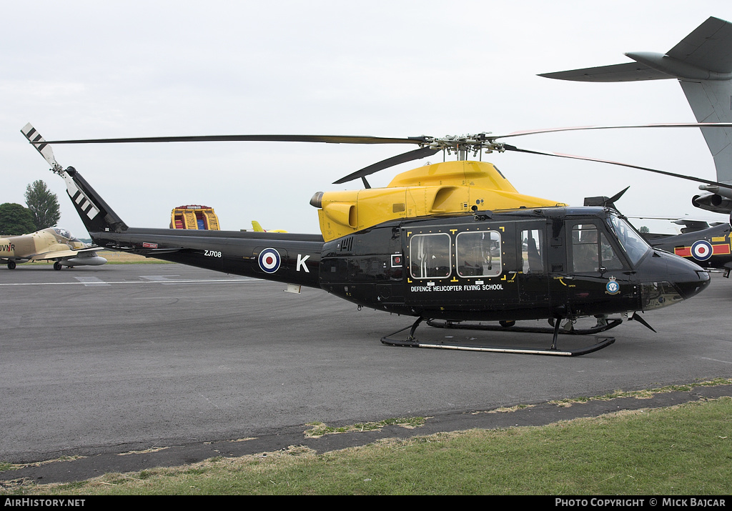 Aircraft Photo of ZJ708 | Bell 412EP Griffin HT1 | UK - Air Force | AirHistory.net #39788