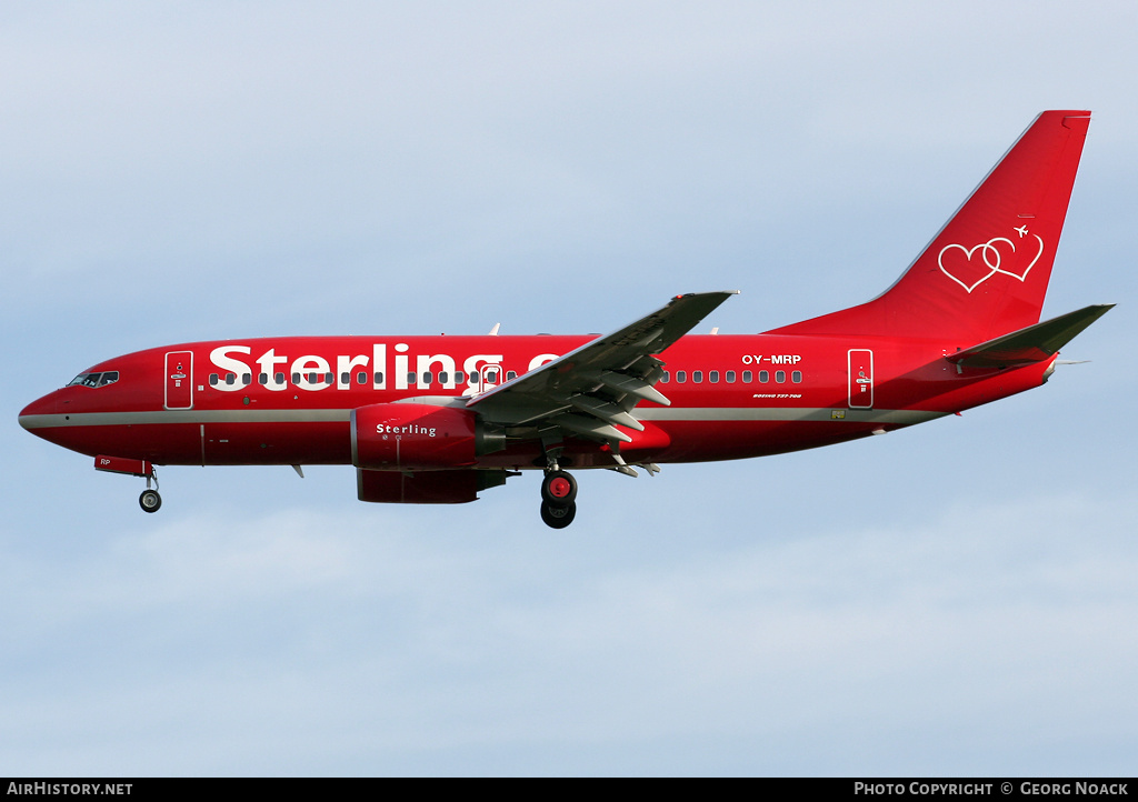 Aircraft Photo of OY-MRP | Boeing 737-7K9 | Sterling Airlines | AirHistory.net #39790