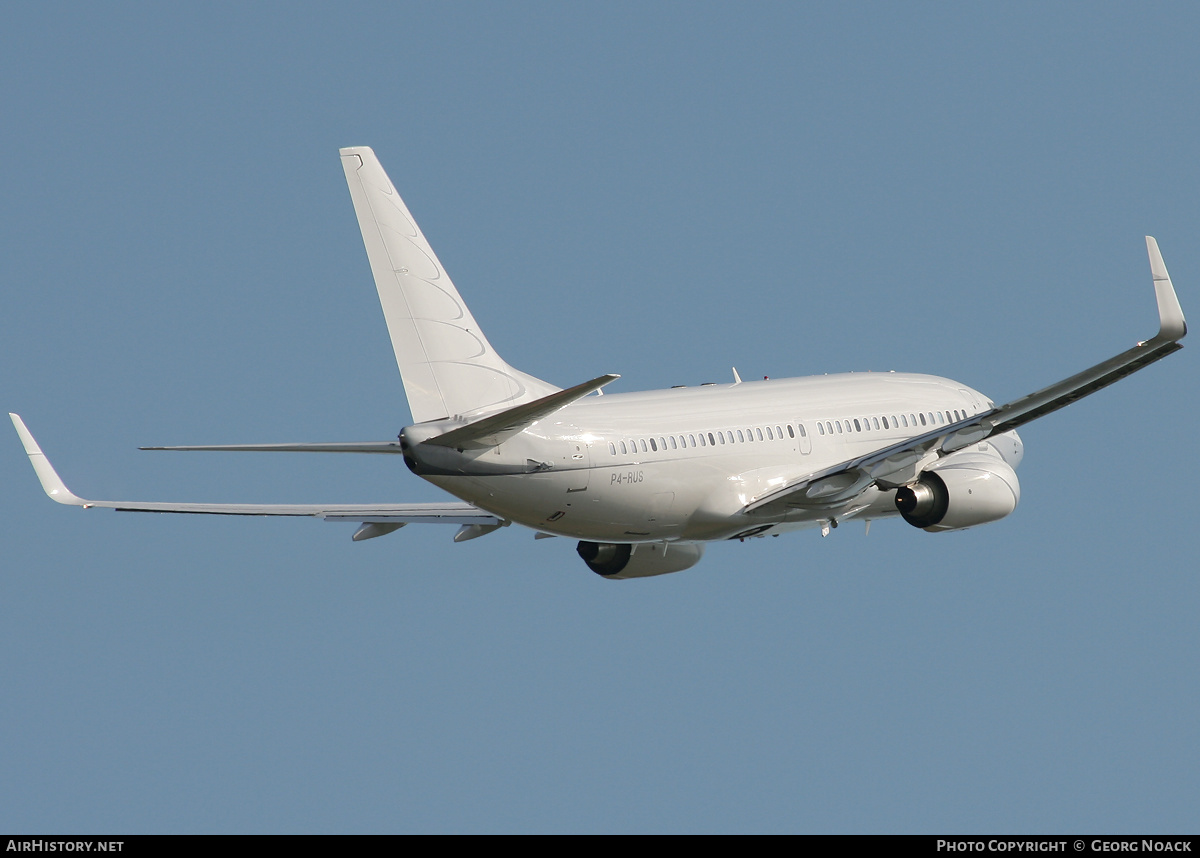 Aircraft Photo of P4-RUS | Boeing 737-7GC BBJ | AirHistory.net #39806