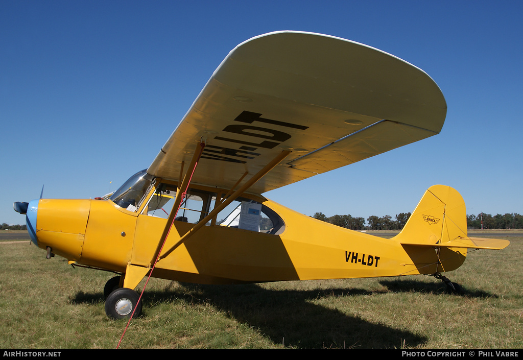 Aircraft Photo of VH-LDT | Aeronca 7AC Champion | AirHistory.net #39817