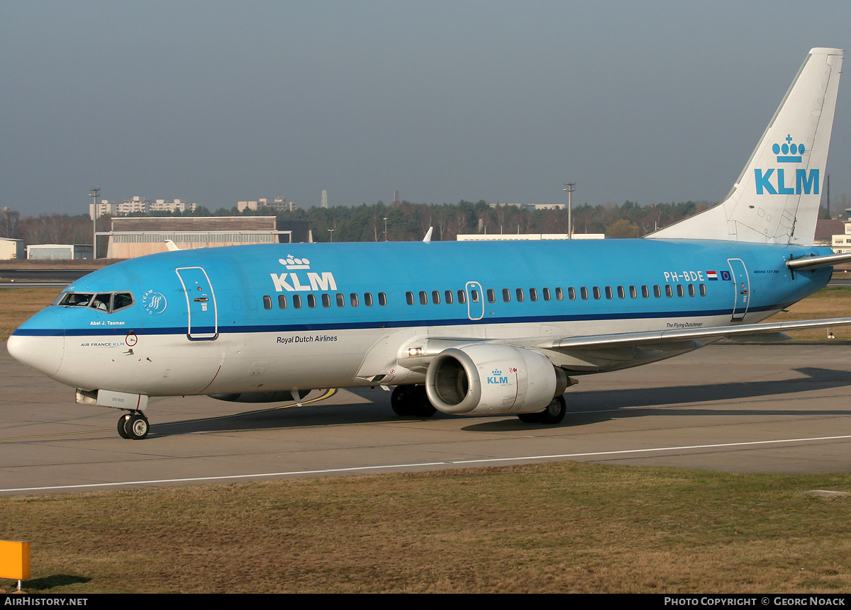 Aircraft Photo of PH-BDE | Boeing 737-306 | KLM - Royal Dutch Airlines | AirHistory.net #39831
