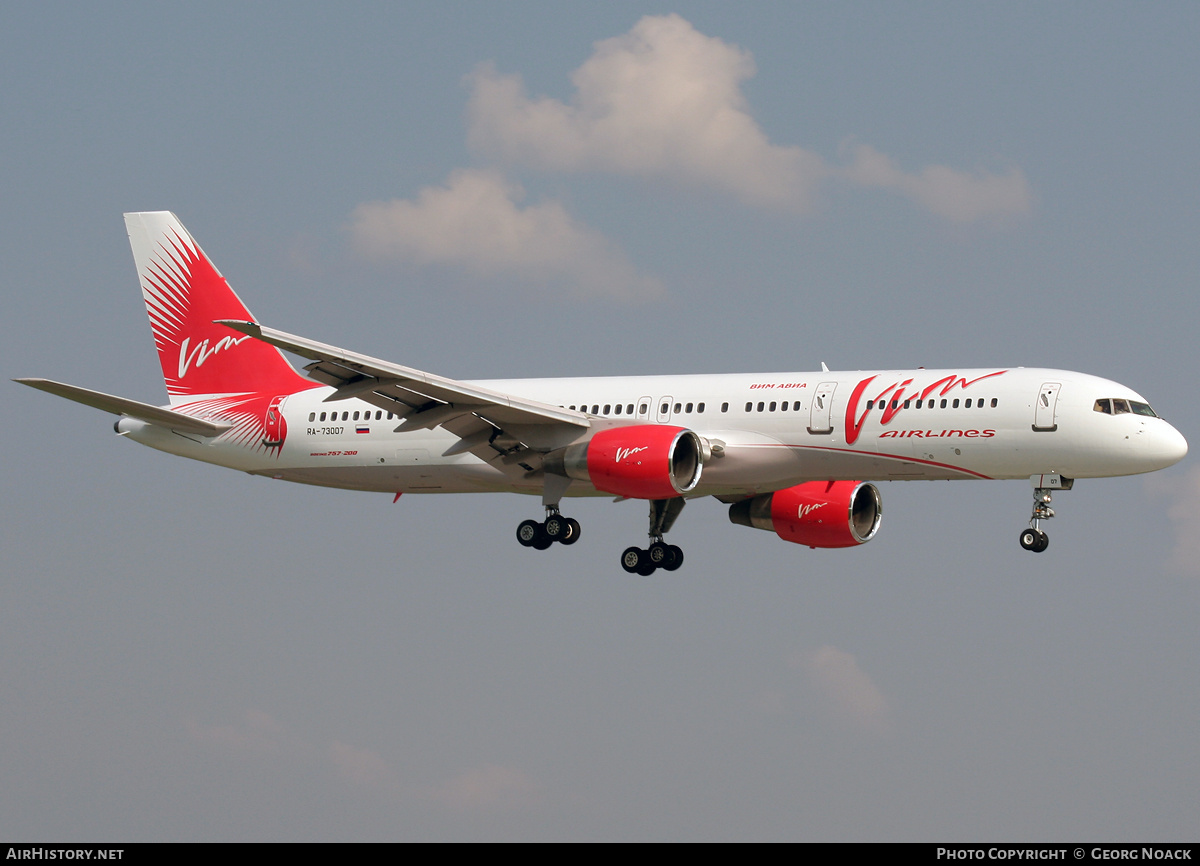 Aircraft Photo of RA-73007 | Boeing 757-230 | VIM Airlines | AirHistory.net #39854