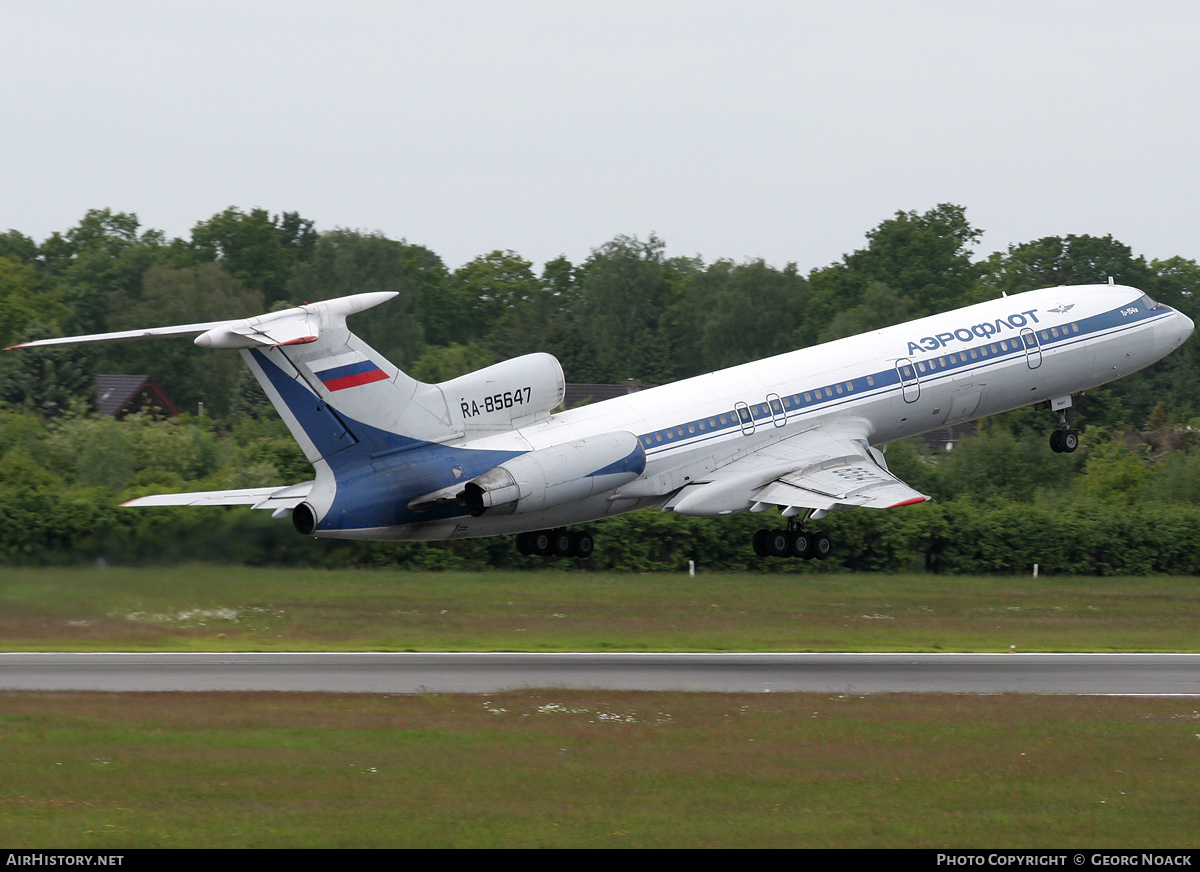 Aircraft Photo of RA-85647 | Tupolev Tu-154M | Aeroflot | AirHistory.net #39860