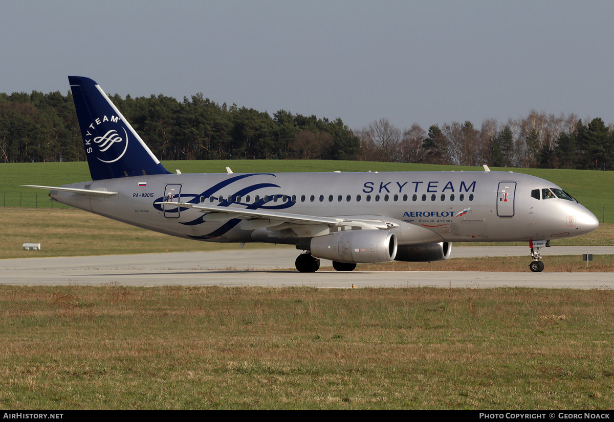 Aircraft Photo of RA-89015 | Sukhoi SSJ-100-95B Superjet 100 (RRJ-95B) | Aeroflot - Russian Airlines | AirHistory.net #39865