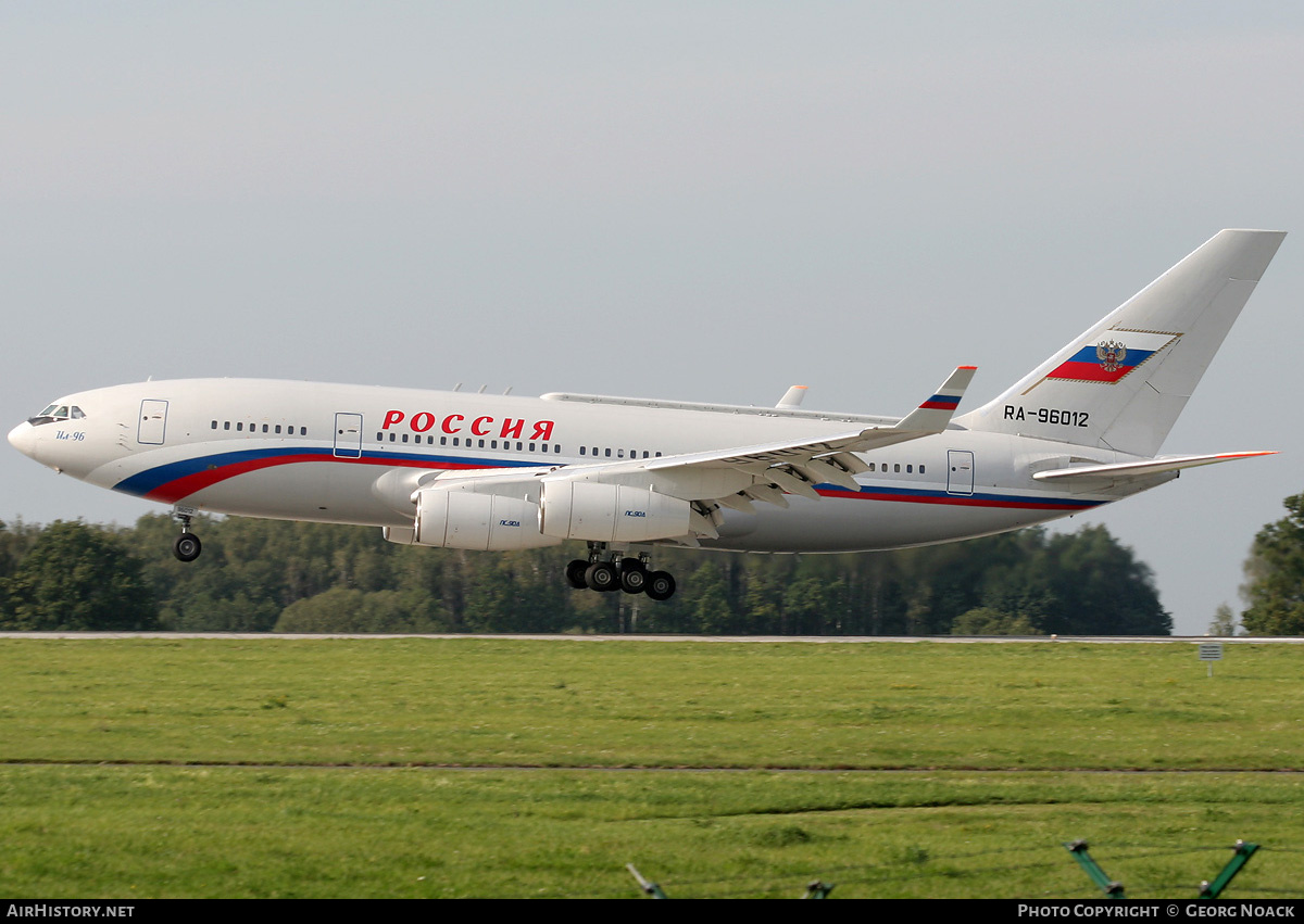 Aircraft Photo of RA-96012 | Ilyushin Il-96-300PU | Rossiya - Special Flight Detachment | AirHistory.net #39867