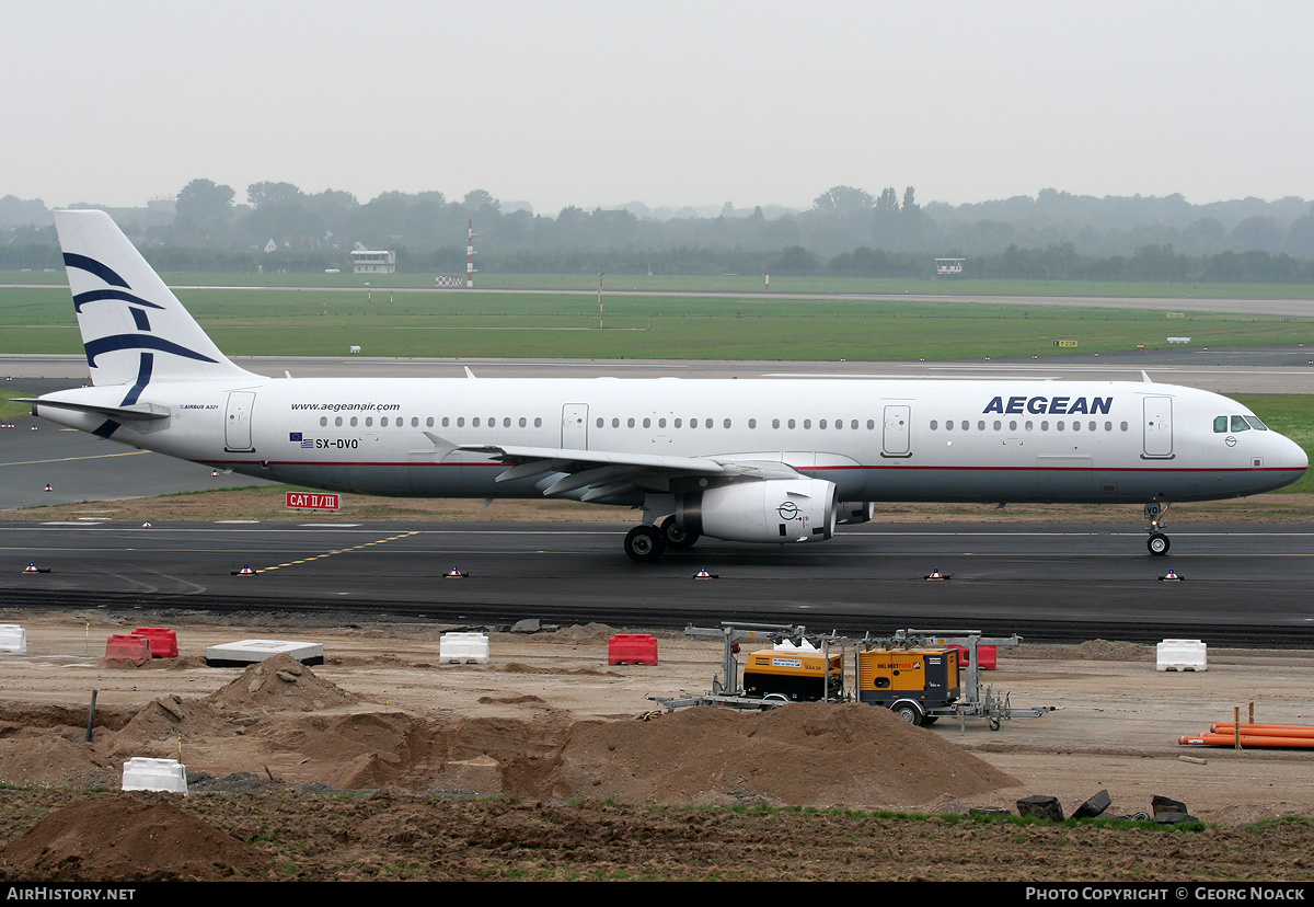 Aircraft Photo of SX-DVO | Airbus A321-232 | Aegean Airlines | AirHistory.net #39890