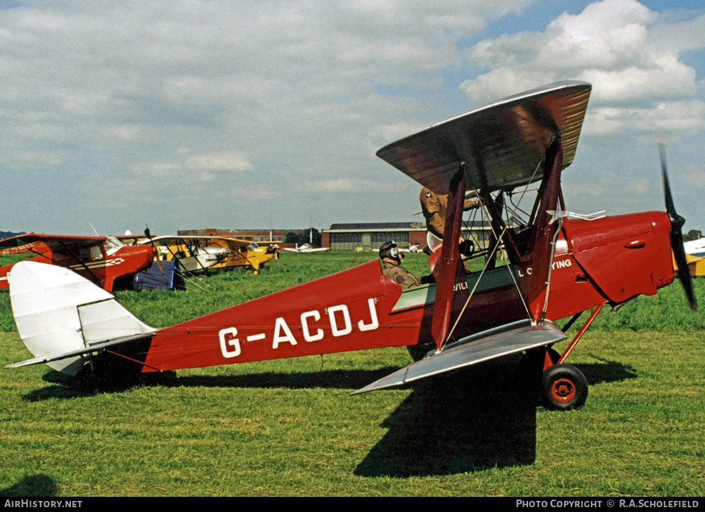 Aircraft Photo of G-ACDJ | De Havilland D.H. 82A Tiger Moth II | AirHistory.net #39891