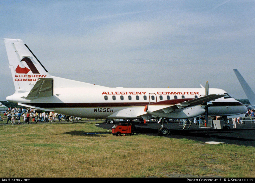 Aircraft Photo of N125CH | Saab 340A | Allegheny Commuter | AirHistory.net #39909