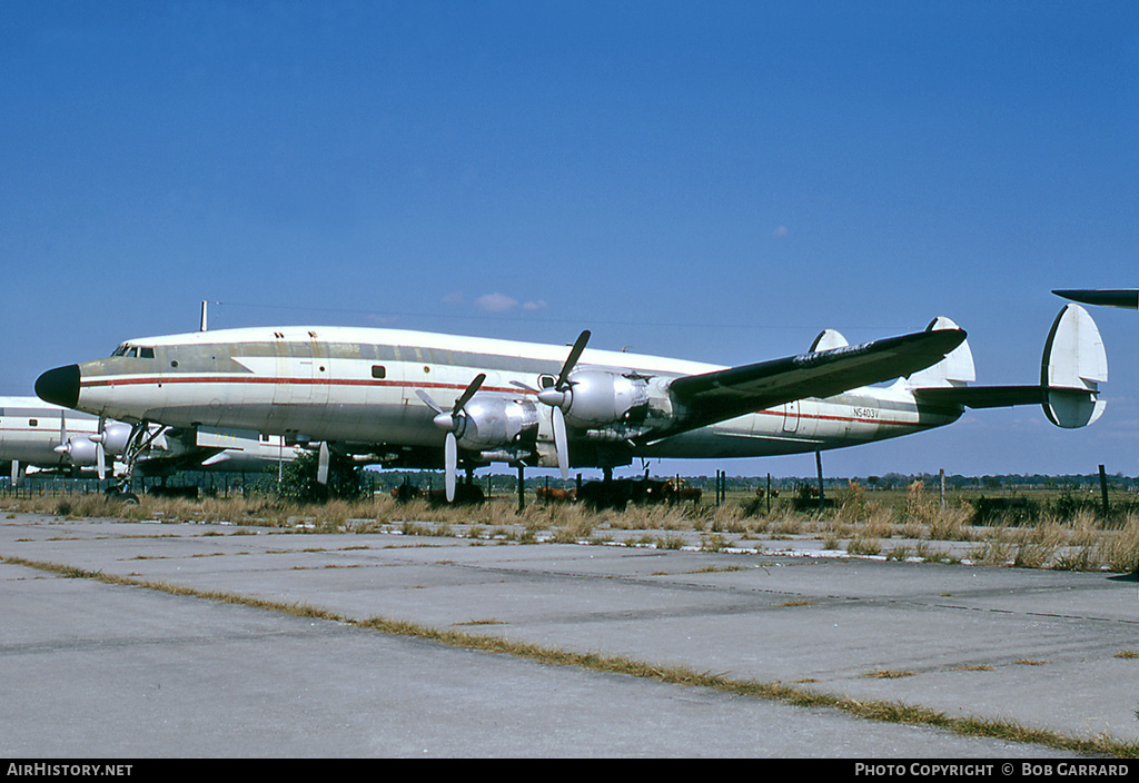 Aircraft Photo of N5403V | Lockheed L-1049H Super Constellation | AirHistory.net #39958