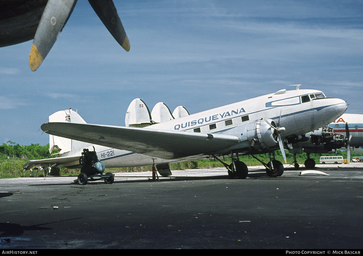 Aircraft Photo of HI-221 | Douglas C-49J | Aerovias Quisqueyana | AirHistory.net #39959