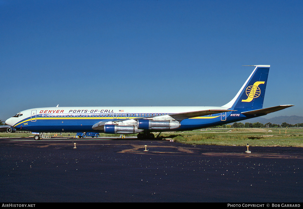Aircraft Photo of N457PC | Boeing 707-323B | Ports of Call | AirHistory.net #39966