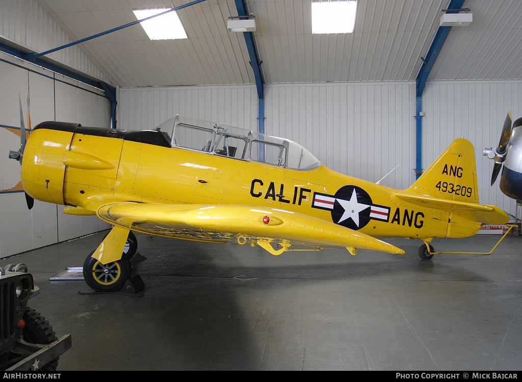 Aircraft Photo of G-DDMV / 493209 | North American T-6G Texan | USA - Air Force | AirHistory.net #39978