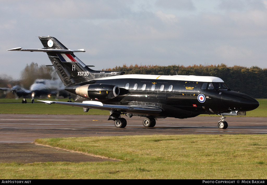 Aircraft Photo of XS730 | Hawker Siddeley HS-125-2 Dominie T1 | UK - Air Force | AirHistory.net #39981