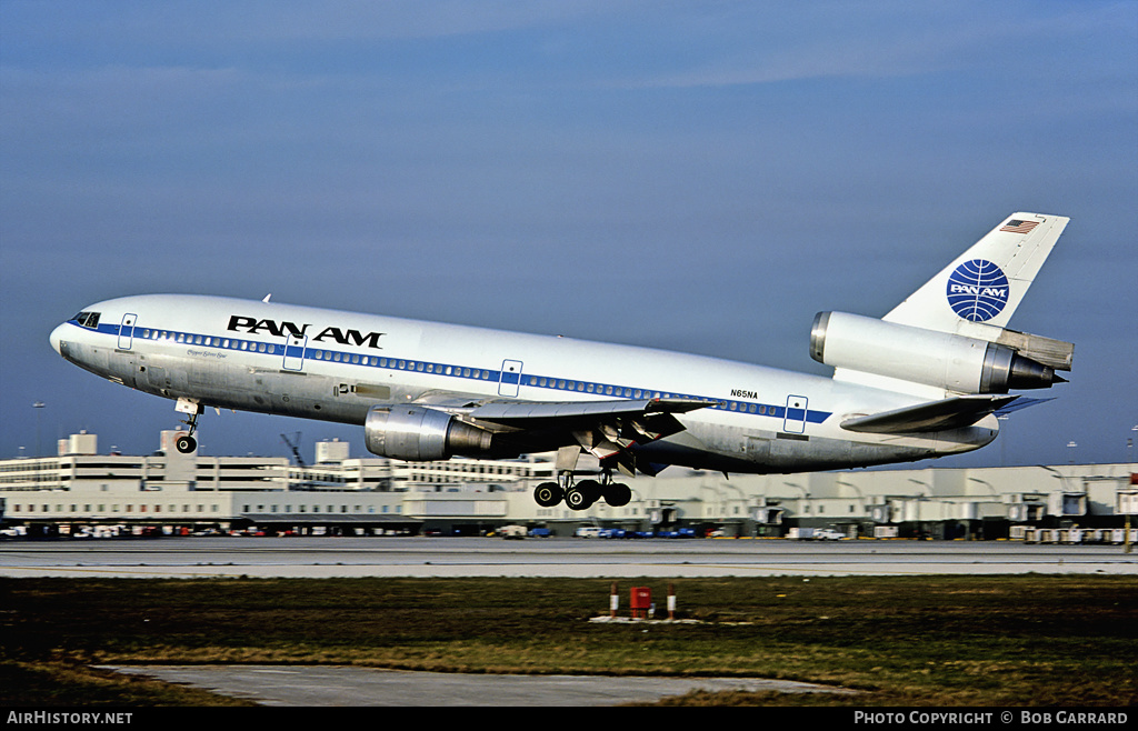 Aircraft Photo of N65NA | McDonnell Douglas DC-10-10 | Pan American World Airways - Pan Am | AirHistory.net #39991