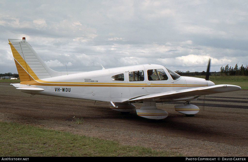 Aircraft Photo of VH-WDU | Piper PA-28-181 Archer II | AirHistory.net #40007