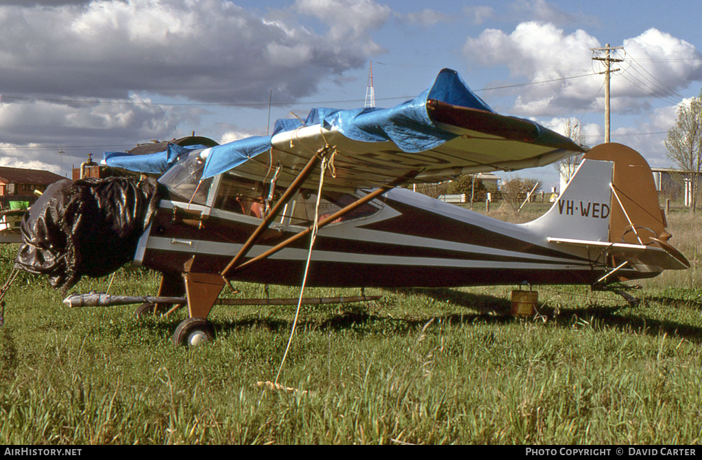 Aircraft Photo of VH-WED | Auster J-5G Autocar | AirHistory.net #40020