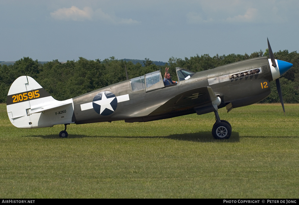 Aircraft Photo of F-AZKU / 2105915 | Curtiss P-40N Warhawk | USA - Air Force | AirHistory.net #40024