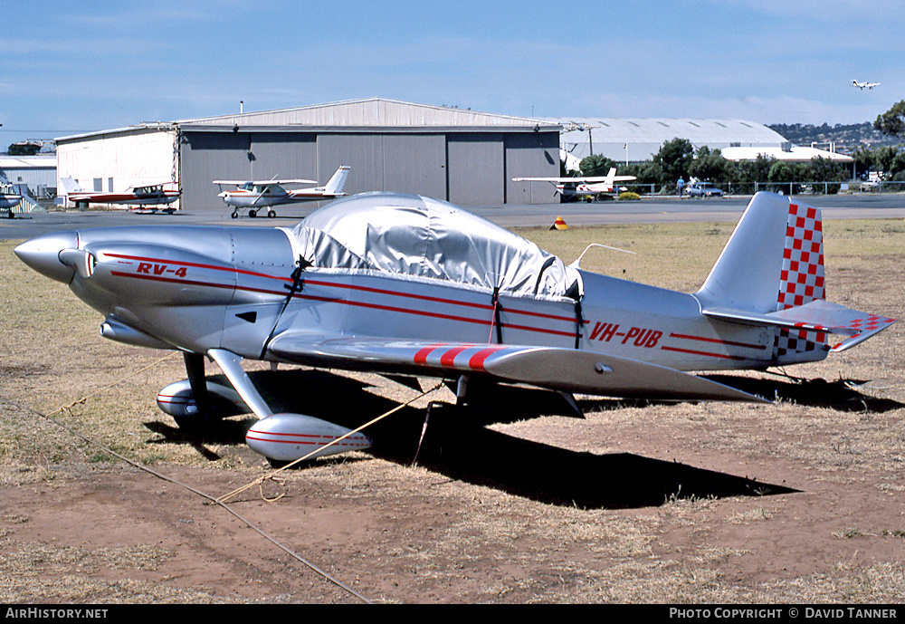 Aircraft Photo of VH-PUB | Van's RV-4 | AirHistory.net #40030