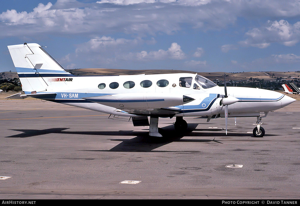 Aircraft Photo of VH-SAM | Cessna 421B Golden Eagle | TNTAir | AirHistory.net #40058