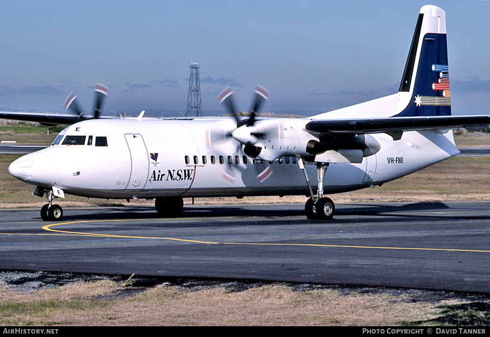 Aircraft Photo of VH-FNE | Fokker 50 | Air NSW | AirHistory.net #40061