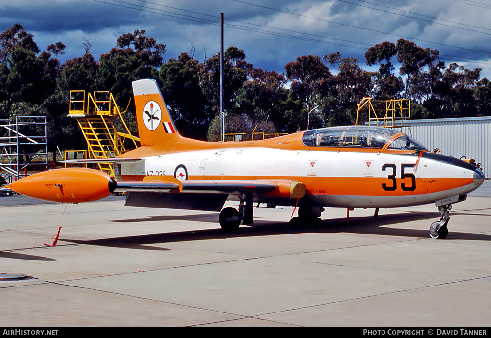 Aircraft Photo of A7-035 | Commonwealth CA-30 (MB-326H) | Australia - Air Force | AirHistory.net #40064
