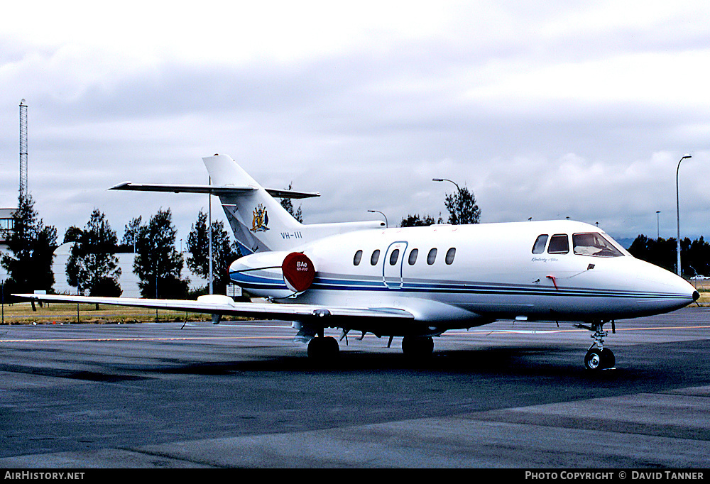 Aircraft Photo of VH-III | British Aerospace BAe-125-800B | AirHistory.net #40077