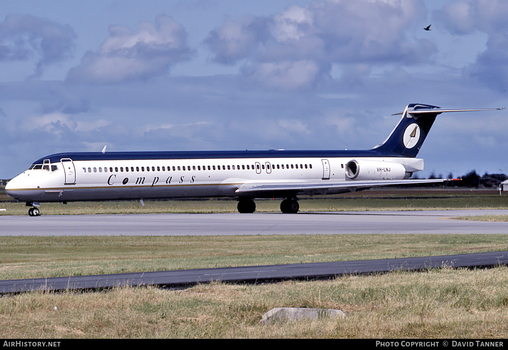 Aircraft Photo of VH-LNJ | McDonnell Douglas MD-82 (DC-9-82) | Compass Airlines | AirHistory.net #40087