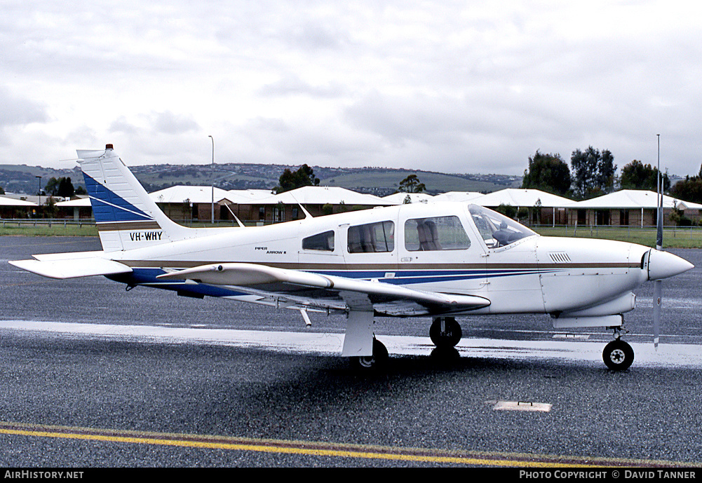 Aircraft Photo of VH-WHY | Piper PA-28R-201T Turbo Cherokee Arrow III | AirHistory.net #40091