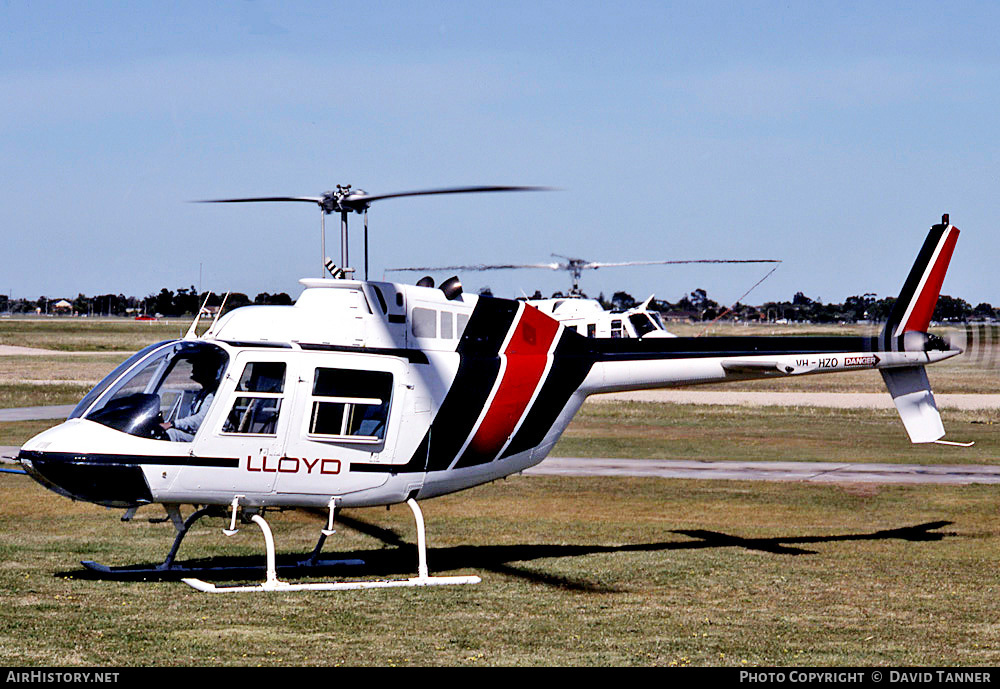 Aircraft Photo of VH-HZO | Bell 206B-3 JetRanger III | Lloyd Helicopters | AirHistory.net #40093