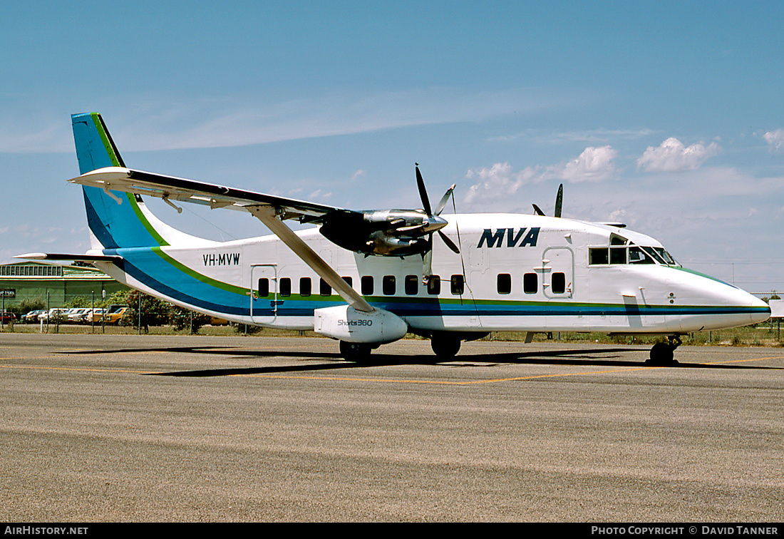 Aircraft Photo of VH-MVW | Short 360-100 | Murray Valley Airlines - MVA | AirHistory.net #40107