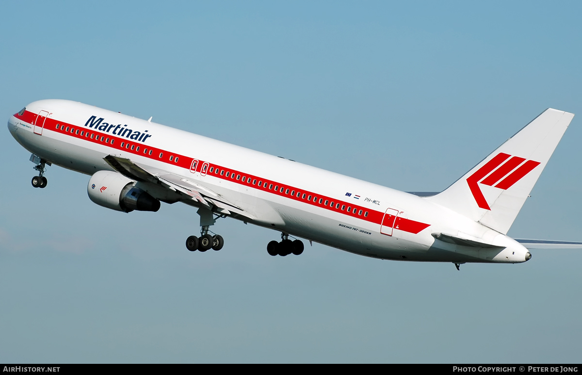 Aircraft Photo of PH-MCL | Boeing 767-31A/ER | Martinair | AirHistory.net #40116