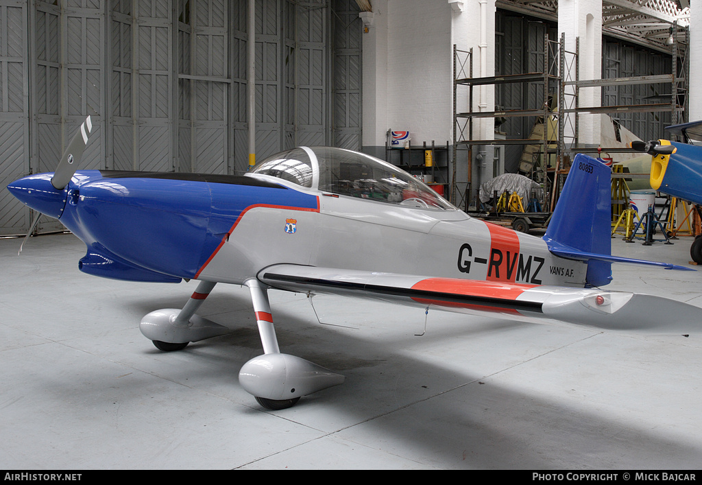Aircraft Photo of G-RVMZ | Van's RV-8 | AirHistory.net #40121