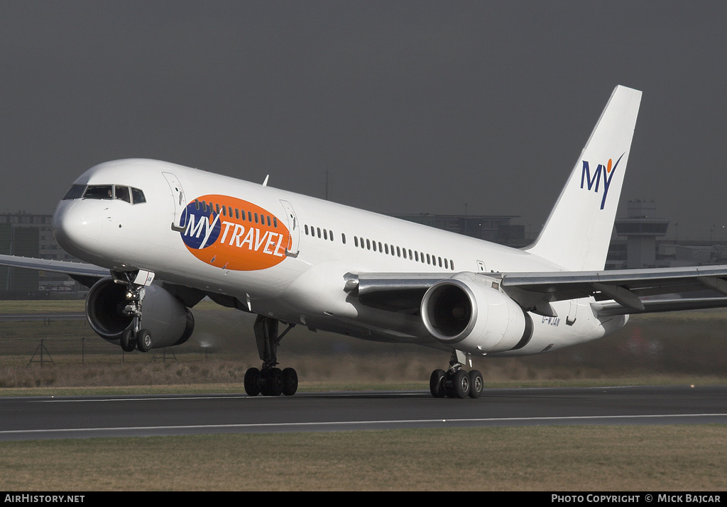 Aircraft Photo of G-WJAN | Boeing 757-21K | MyTravel Airways | AirHistory.net #40127