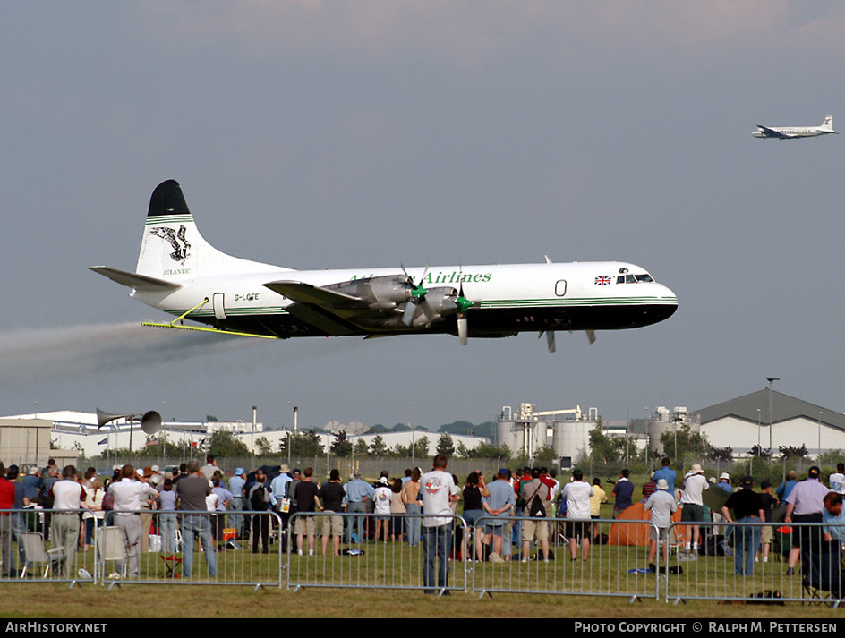 Aircraft Photo of G-LOFE | Lockheed L-188C(F) Electra | Atlantic Airlines | AirHistory.net #40131