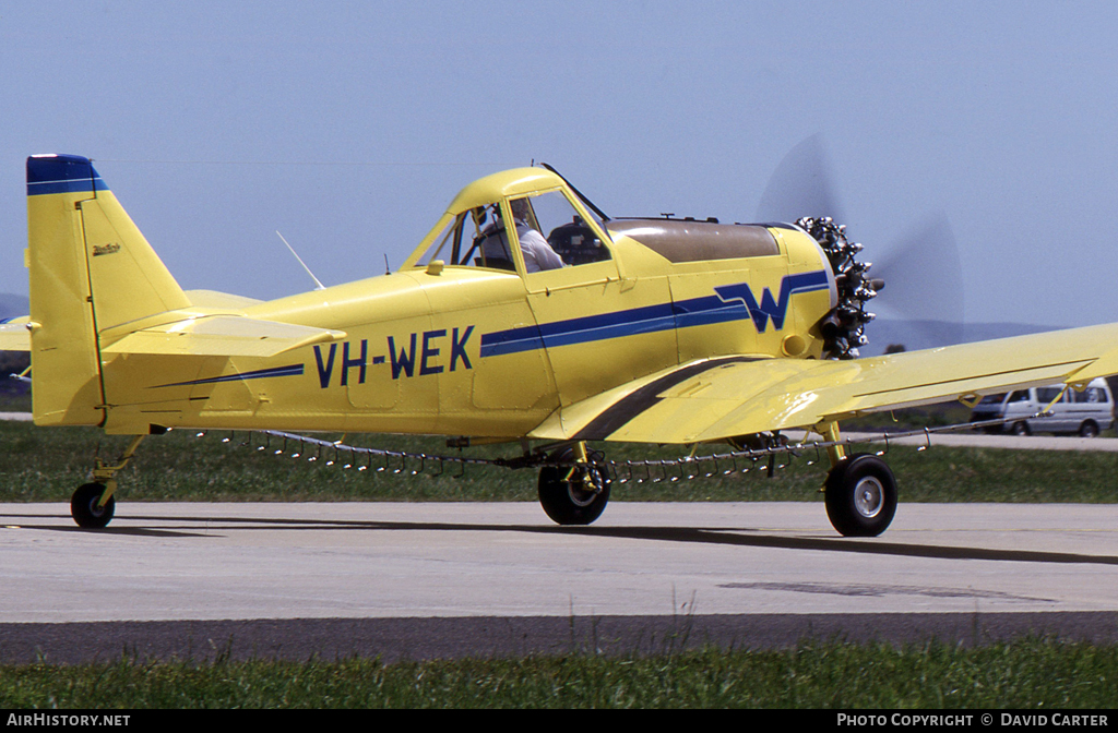 Aircraft Photo of VH-WEK | Weatherly 620B | AirHistory.net #40132