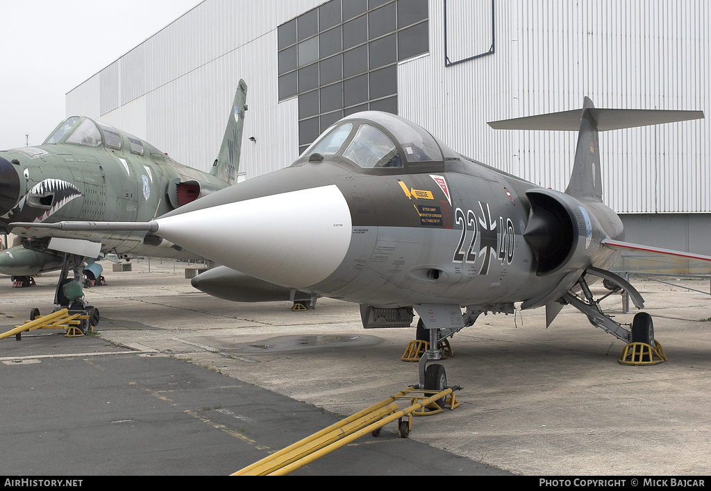 Aircraft Photo of 2240 | Lockheed F-104G Starfighter | Germany - Air Force | AirHistory.net #40145