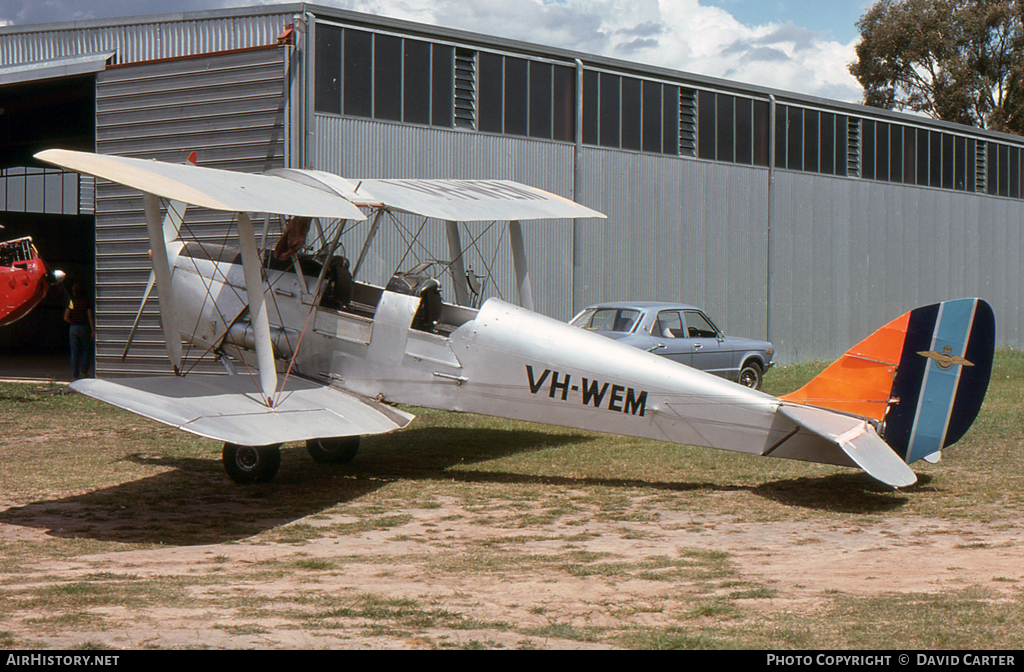Aircraft Photo of VH-WEM | De Havilland D.H. 82A Tiger Moth | AirHistory.net #40149