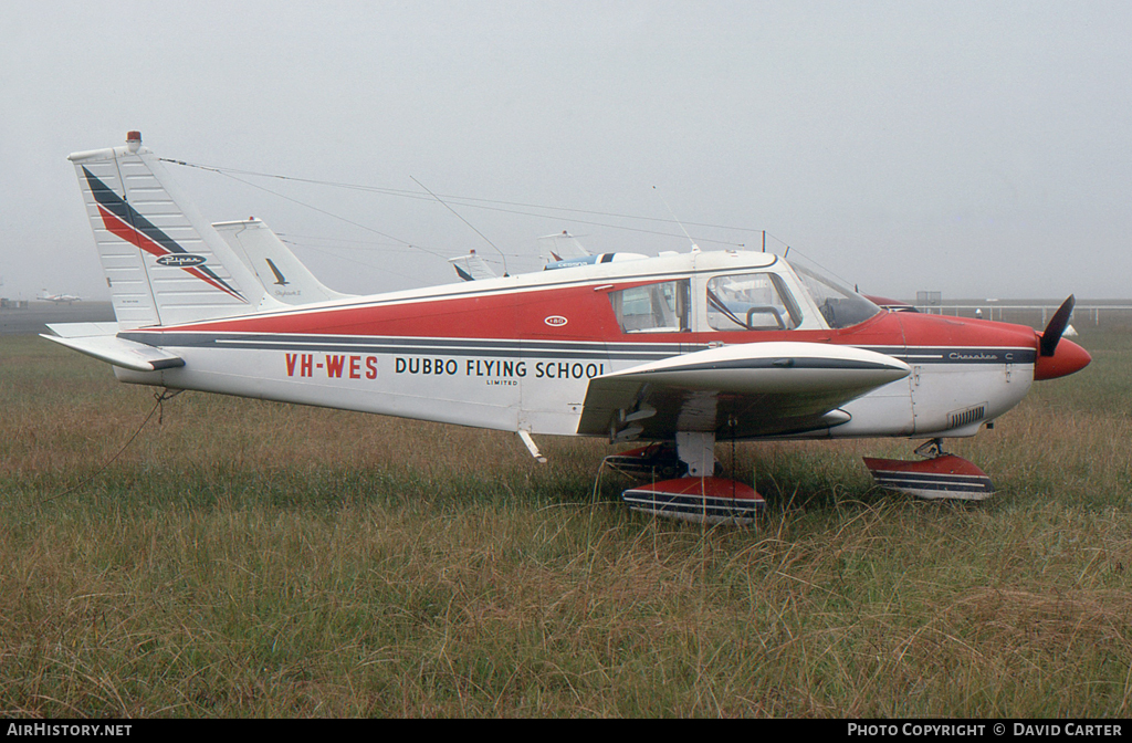 Aircraft Photo of VH-WES | Piper PA-28-180 Cherokee C | Dubbo Flying School | AirHistory.net #40151